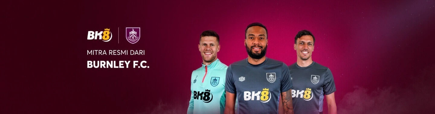 BK8 Official Partner Burnley F.C.