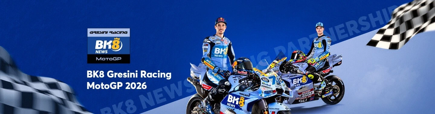 BK8 Official Partner Gresini Racing MotoGP