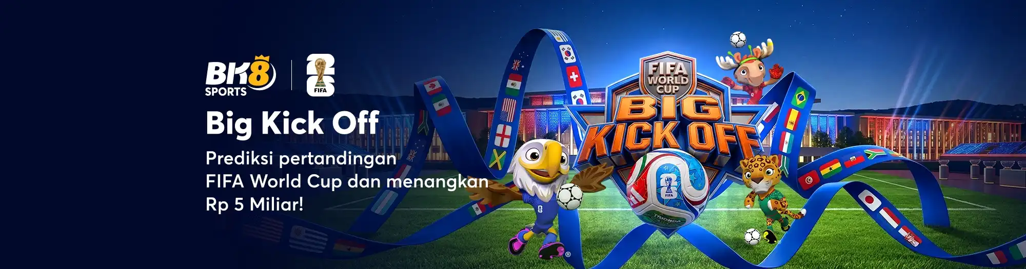 BK8 Prediksi Pertandingan Piala Dunia FIFA 2026
