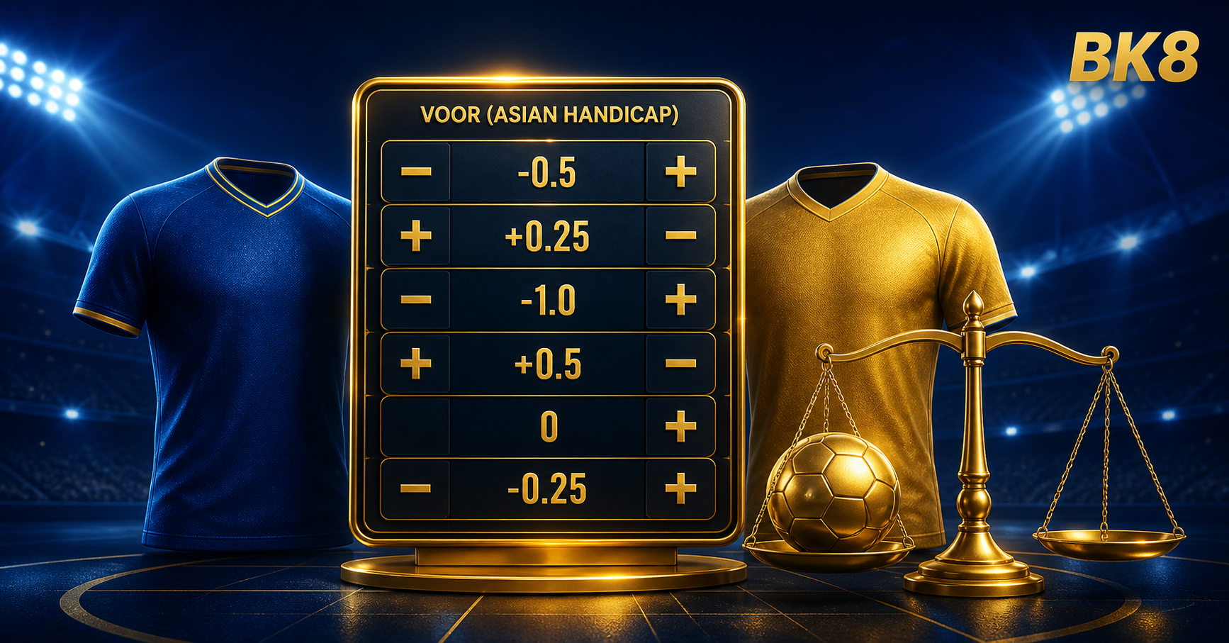 Handicap Asia BK8